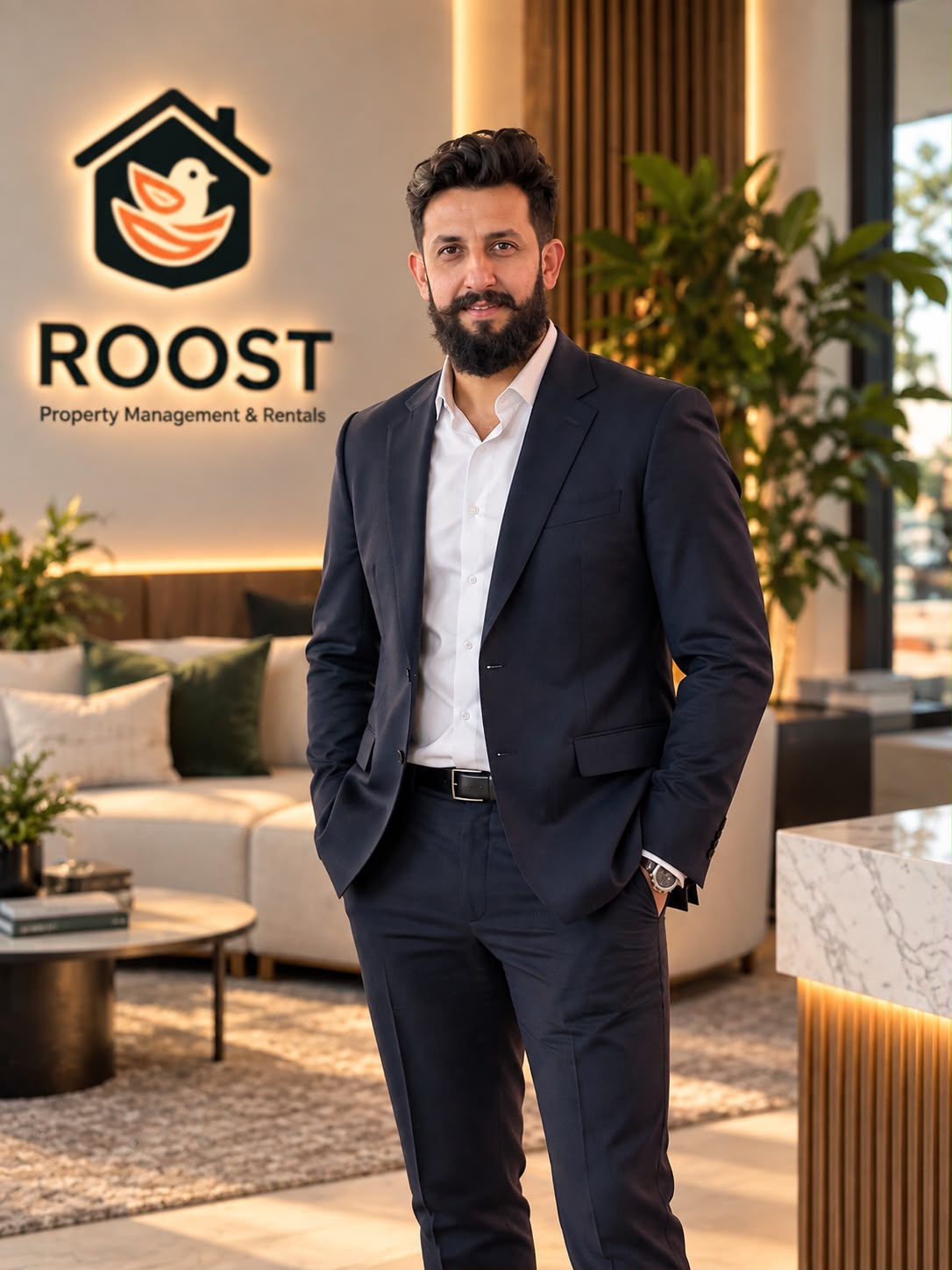 Rizwan Qamar, Owner and Co-Founder of Roost Houston